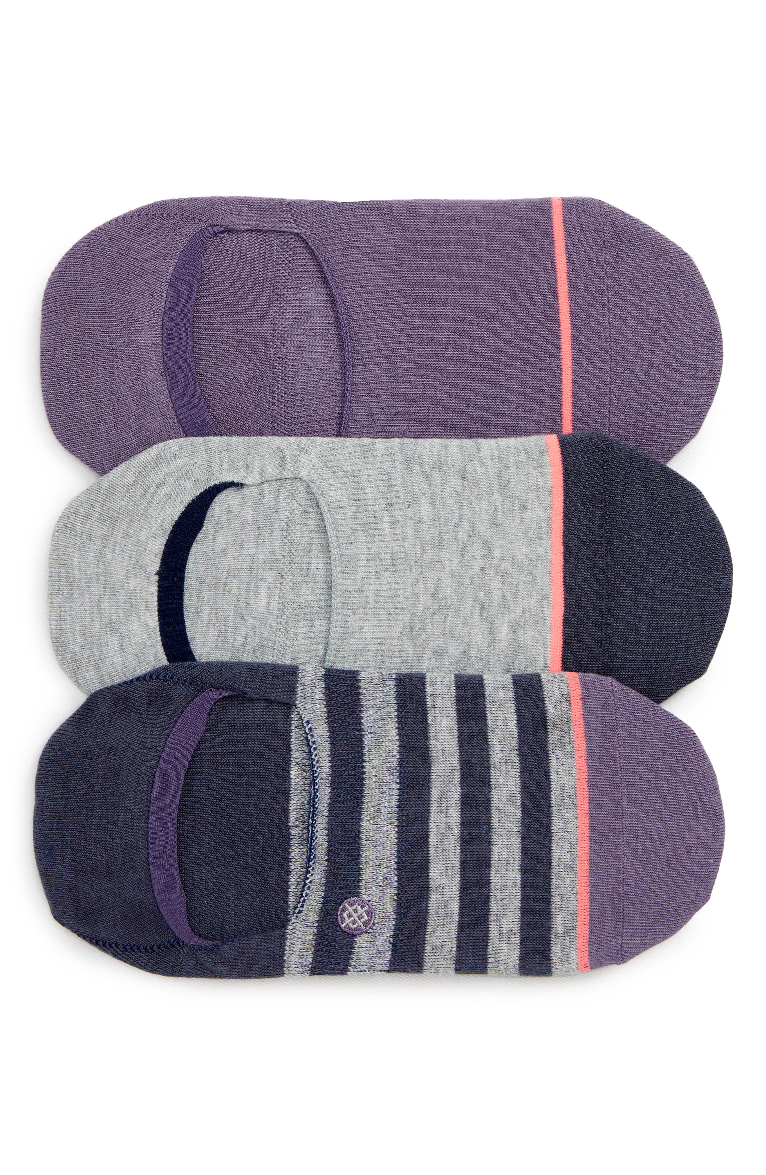 Stance Invisible 3Pack NoShow Socks Nordstrom
