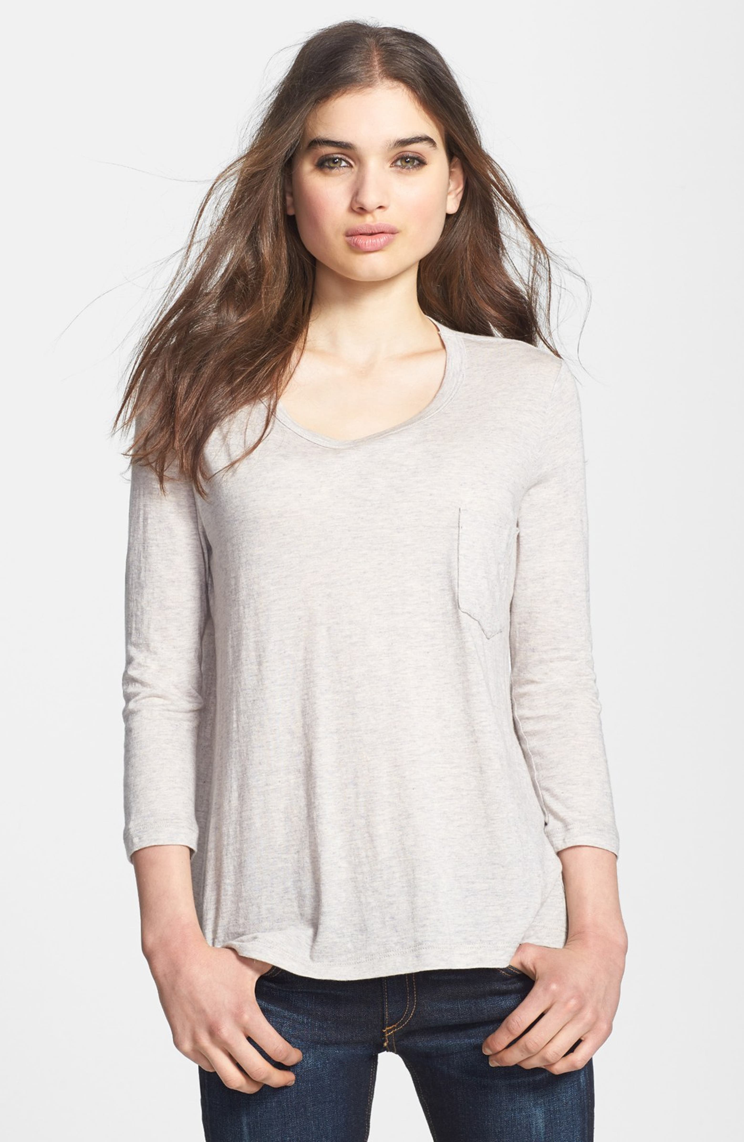 James Perse A-Line Pocket Tee | Nordstrom