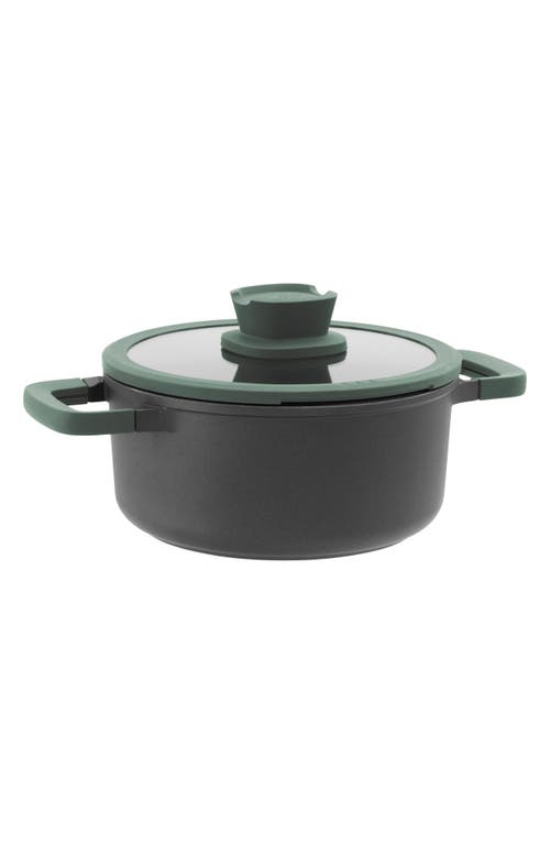 Berghoff Leo Forest Nonstick 2.9-quart Covered Stockpot In Gray