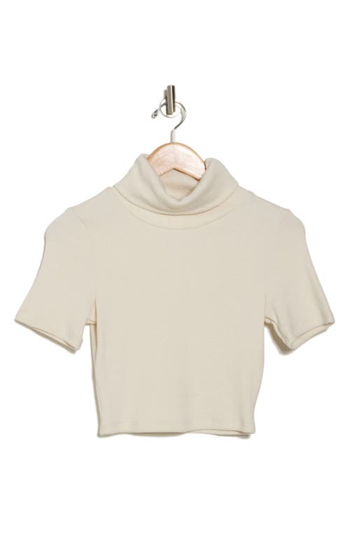 AREA STARS AREA STARS ANNE SHORT SLEEVE TURTLENECK CROP TOP