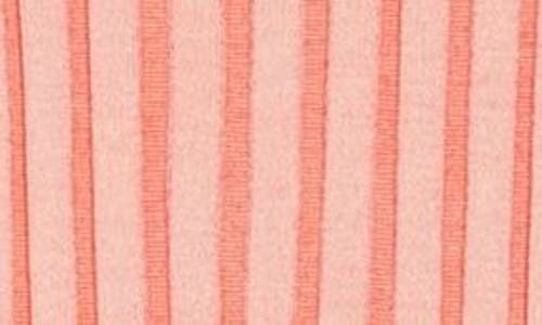 By Design French Rib Sleeveless Sweater In Light Pink/coral Pink