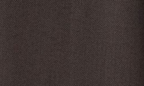 Canali Regular Fit Flat Front Wool Dress Pants In Dark Brown