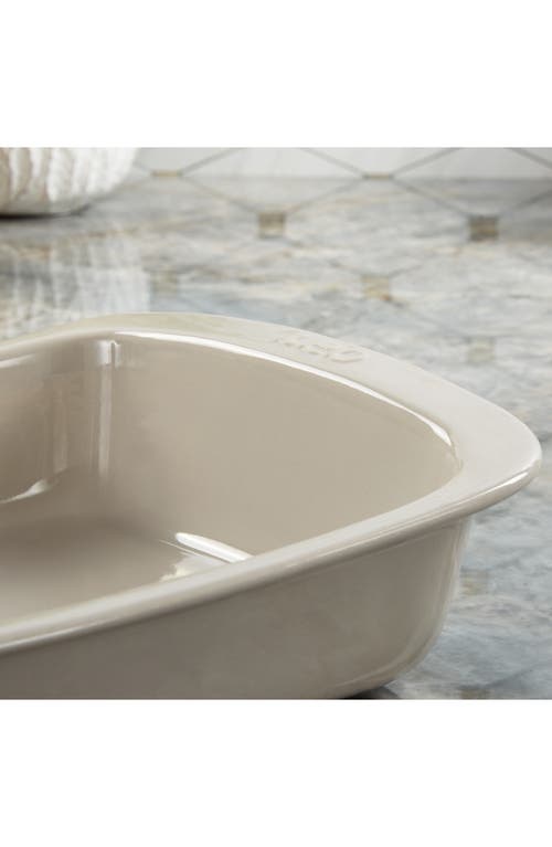 Berghoff Leo Balance Rectangular 2.5-quart Ceramic Baking Dish In Moon Mist