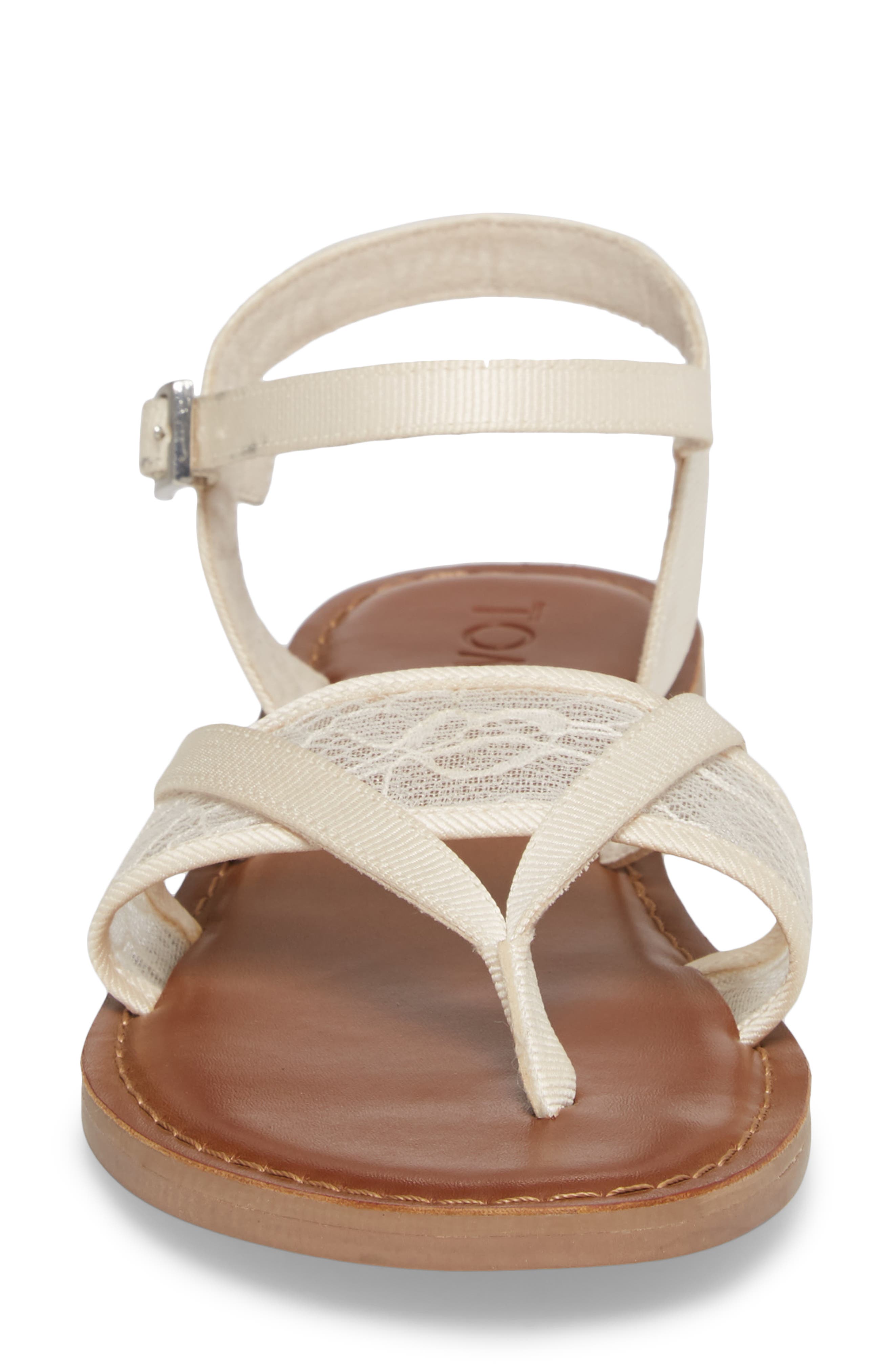 lexie novelty canvas sandal