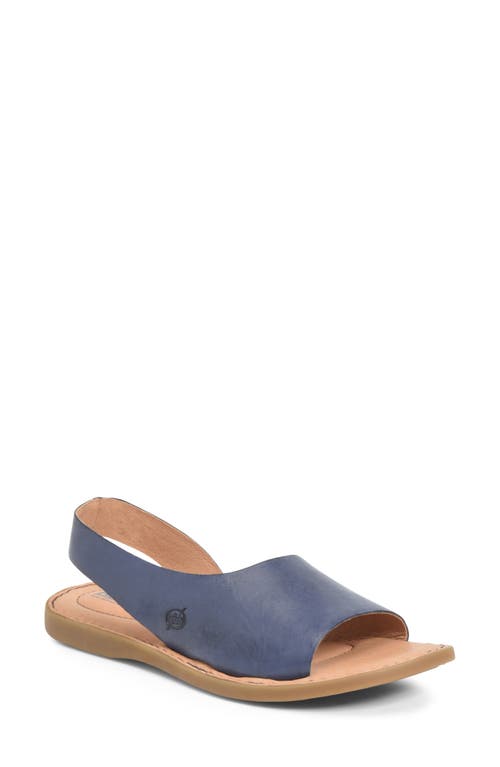 Inlet Sandal in Navy Leather