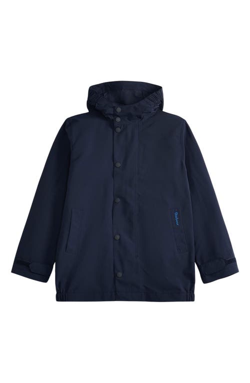 Barbour Kids' Quay Water Resistant Jacket Navy at