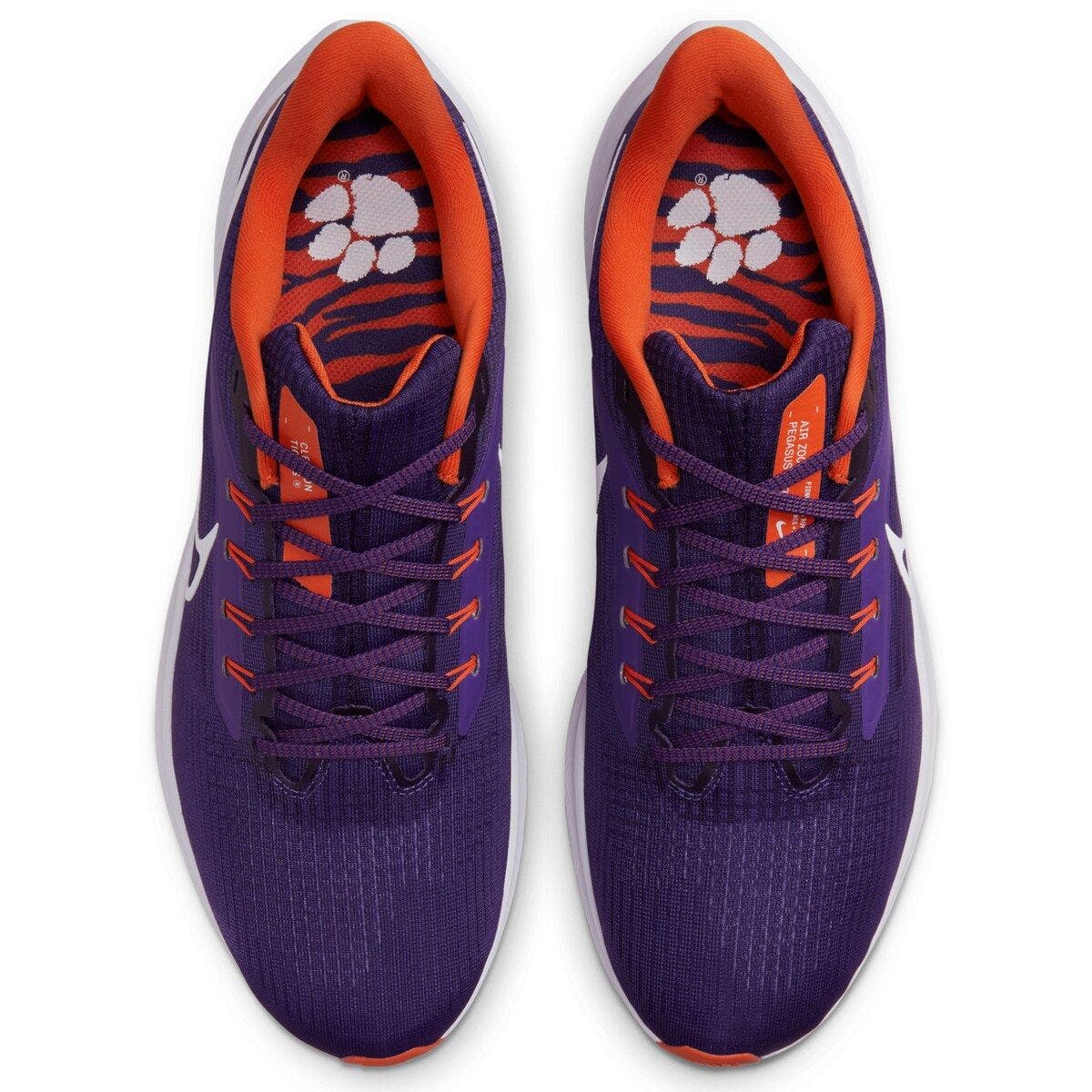 Nike Unisex Nike Purple Clemson Tigers Zoom Pegasus 39 Running Shoe
