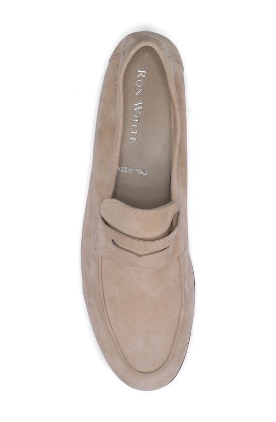 Ron White Kenneth Water Resistant Loafer In Buck