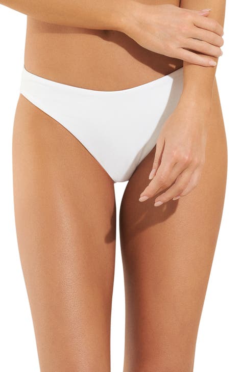 Simply White Sublimity Reversible Bikini Bottoms