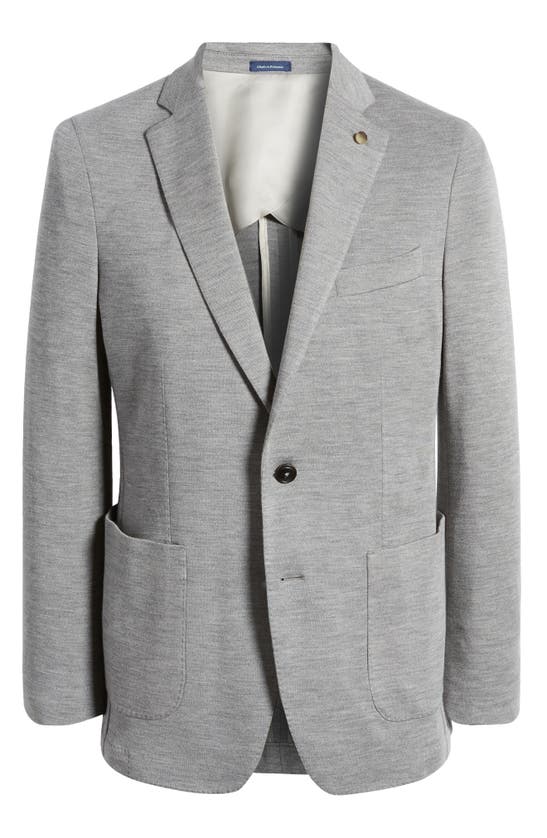 Peter Millar Crown Crafted Holden Wool Sport Coat In Gale Grey | ModeSens