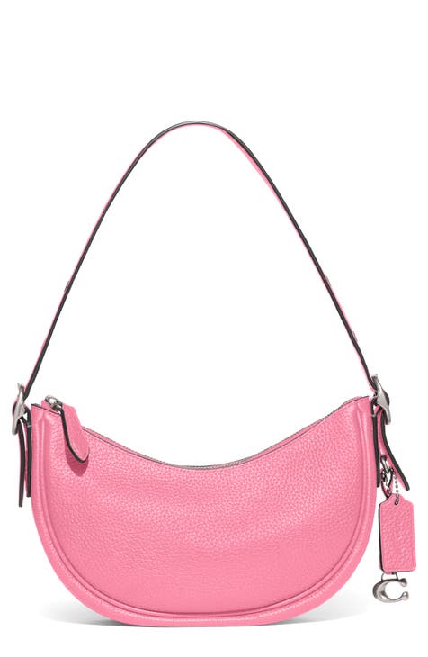 Aprender acerca 49+ imagen women pink coach purse