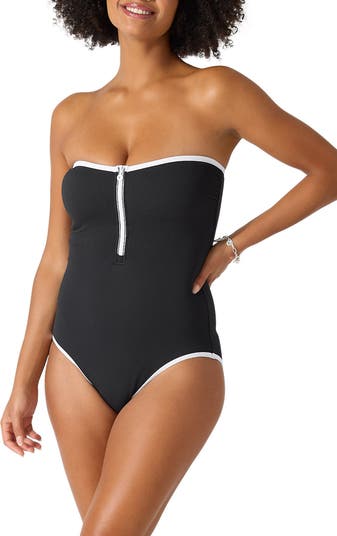 Tommy bahama strapless deals swimsuit