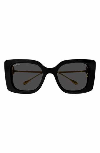 Gucci 54mm Polarized Square Sunglasses Nordstrom