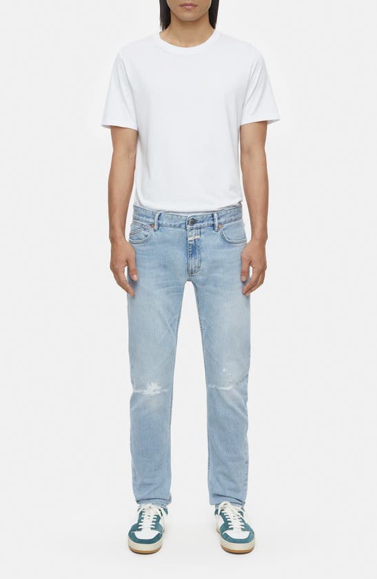 Shop Closed Unity Slim Fit Jeans In Light Blue
