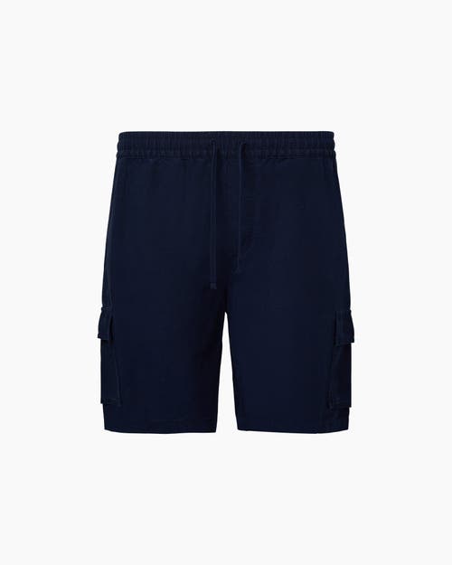 Onia Air Linen Pull-on Cargo In Deep Navy