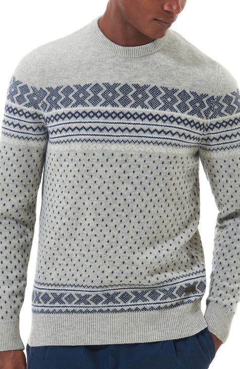 Essential Fair Isle Wool Crewneck Sweater