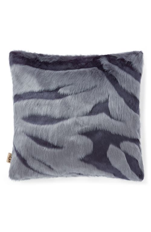 UGG(r) Shayla Faux Fur Pillow in Space Age /Gravel Grey