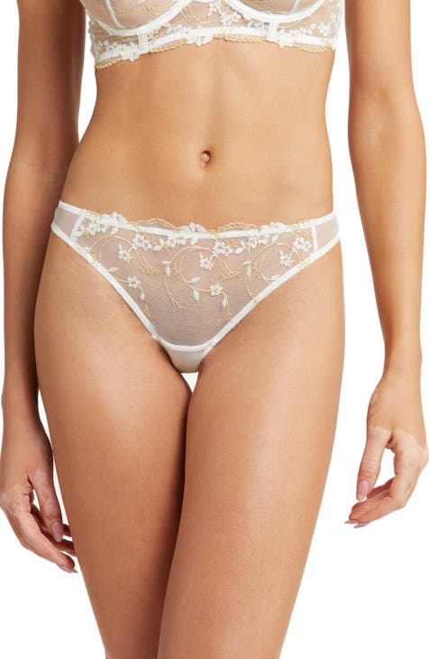 Ladies Lace and Mesh Cheeky Panty - China Ladies Bikini and Young Lady  Thong price