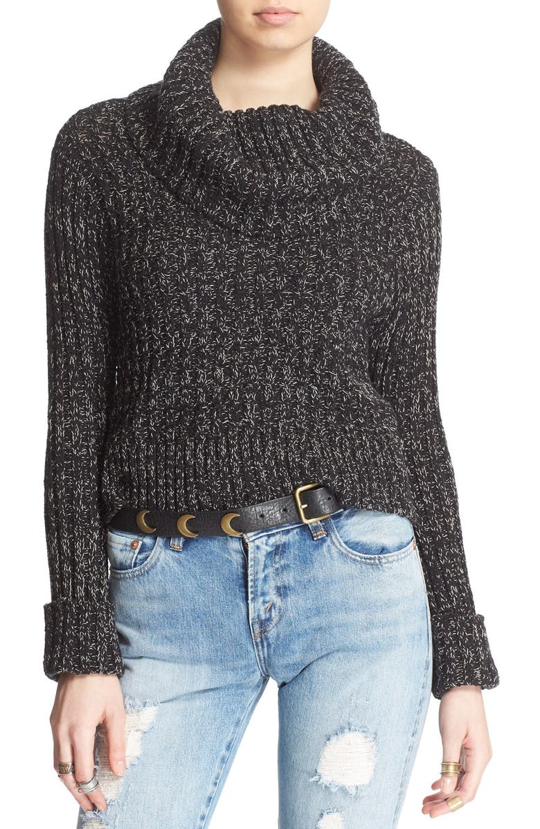 Free People 'Twisted Cable' Turtleneck Sweater | Nordstrom