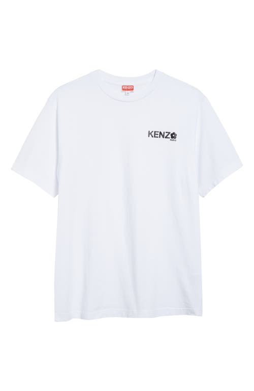 Kenzo Boke Flower 2.0 Classic Graphic T-shirt In White
