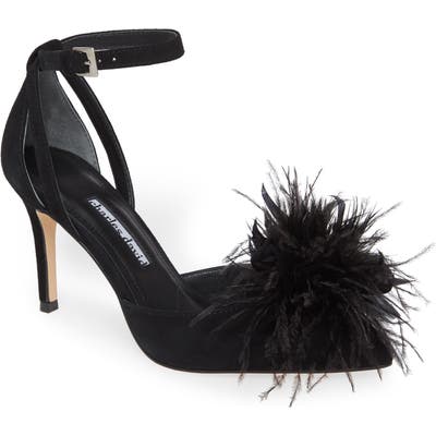 Charles David Violate Ankle Strap Pump- Black