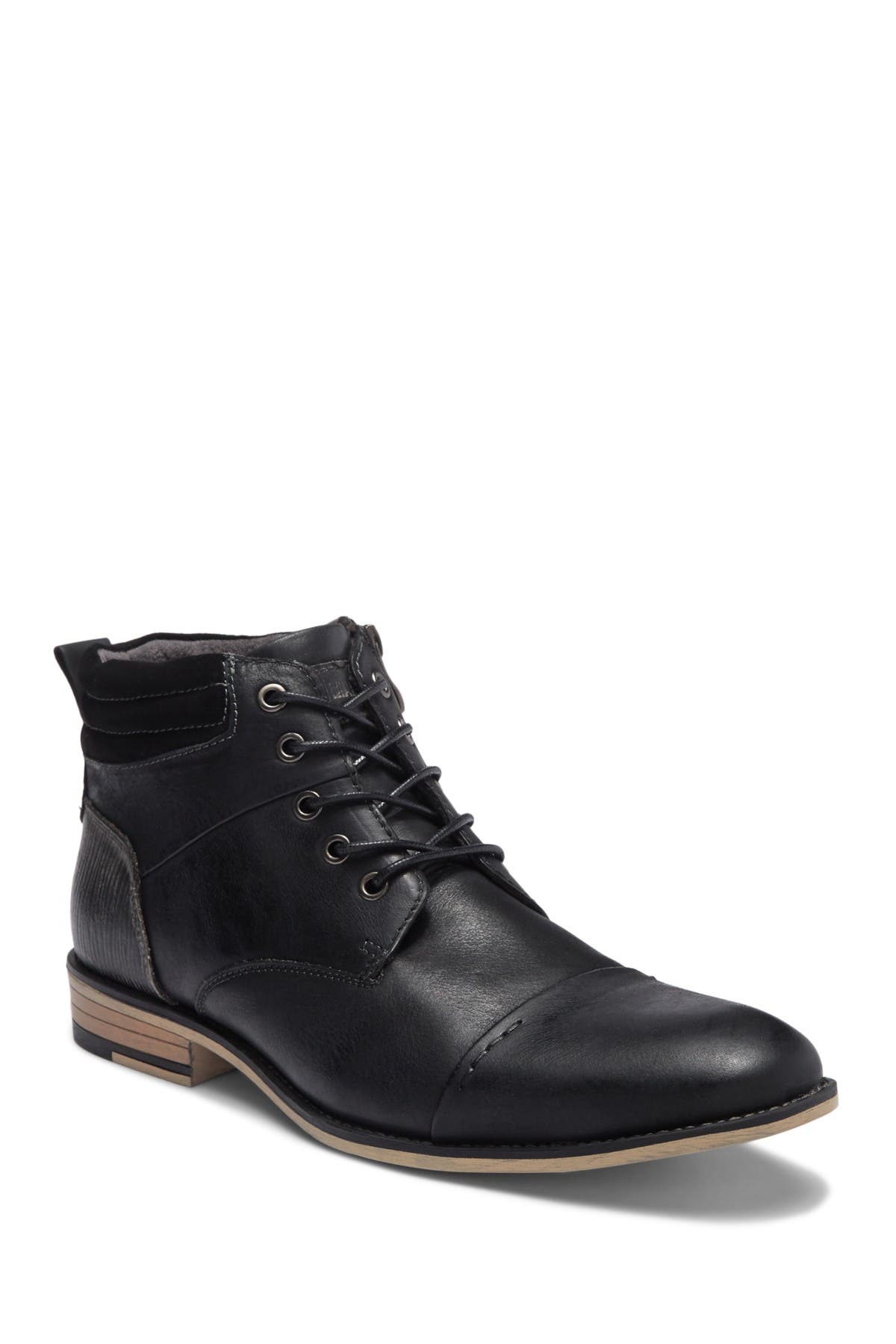 steve madden cap toe boot