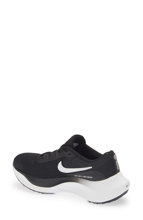 Shop Nike Zoom Fly 5 Running Shoe In Black/white