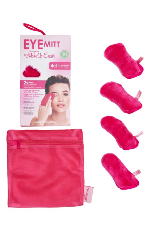4-Count Eye MITTs with Laundry Bag in Pink