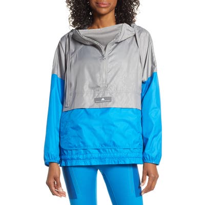 Adidas By Stella Mccartney Recycled Windbreaker, Grey