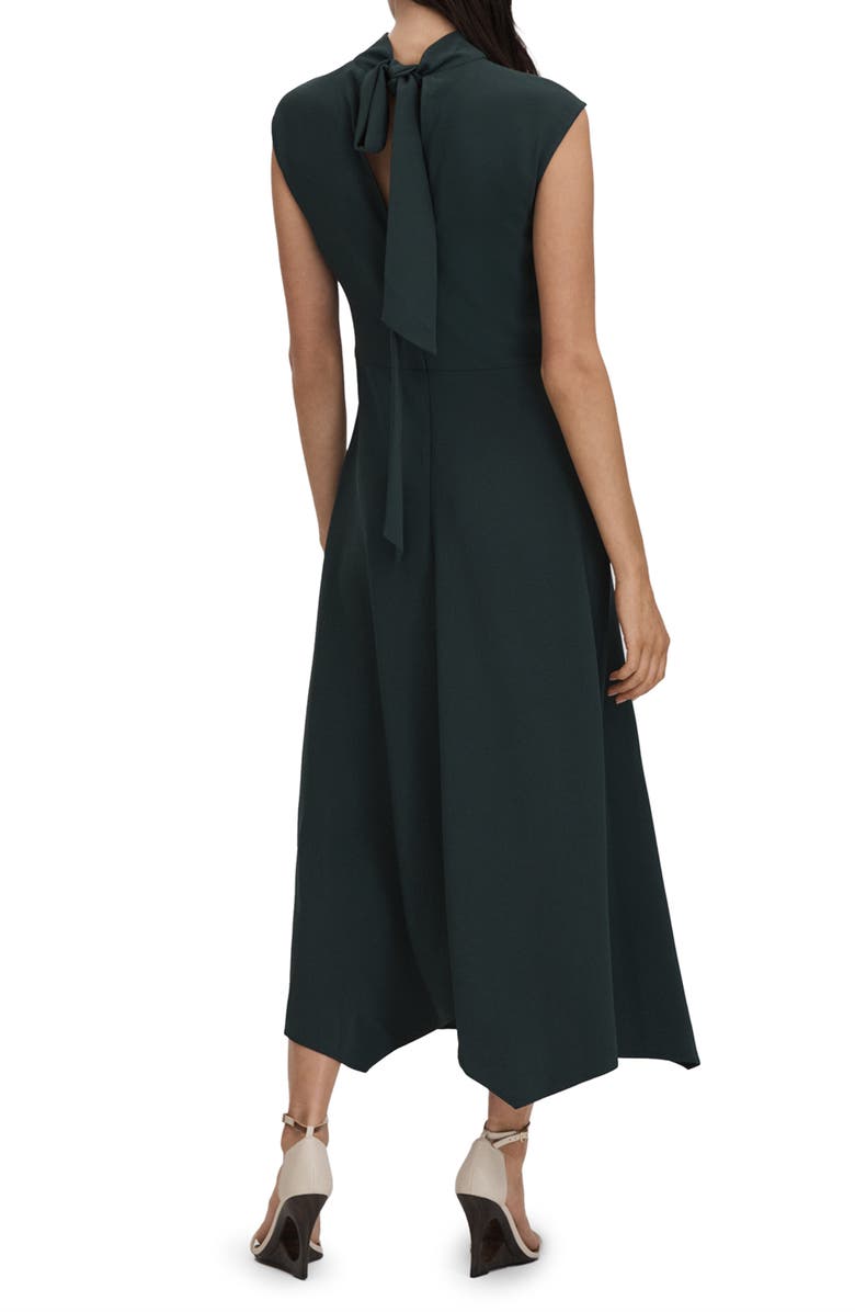 Reiss Jessa Mock Neck A-Line Dress | Nordstrom