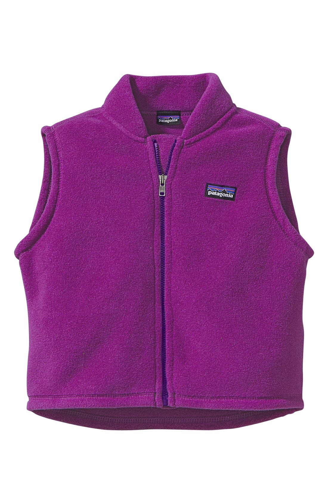 Patagonia 'Synchilla' Vest (Baby Girls) Nordstrom