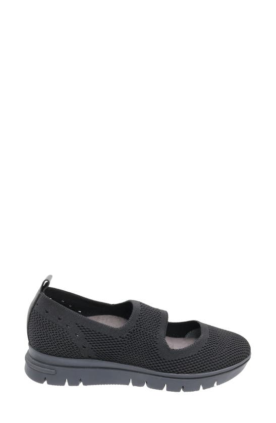 David Tate Knit Mary Jane In Black