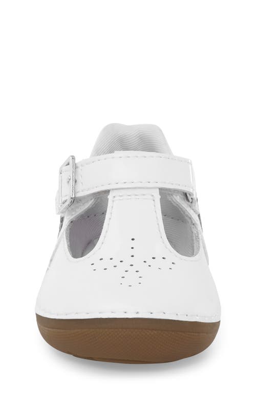 Stride Rite Lucianne Mary Jane In White Patent