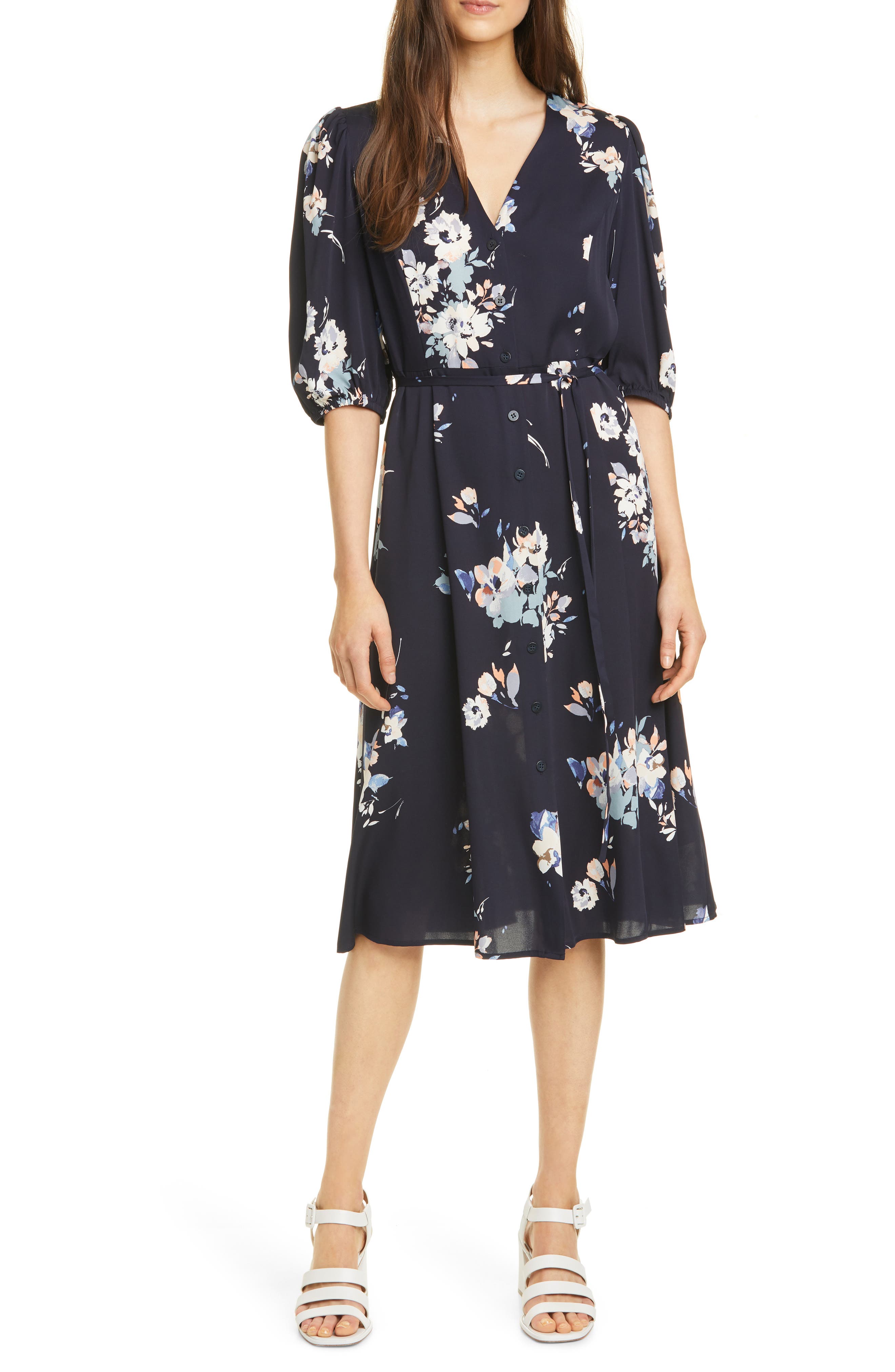 nordstrom silk dress