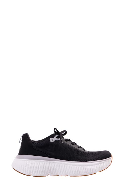Revitalign Gaia Walking Sneaker In Black