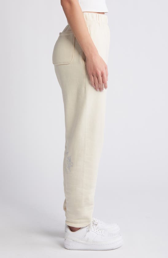 Boys Lie Fully Restored Cotton Blend Joggers In Nude