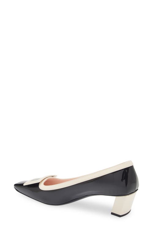 Shop Roger Vivier Belle Vivier Buckle Pump In Nero/cire