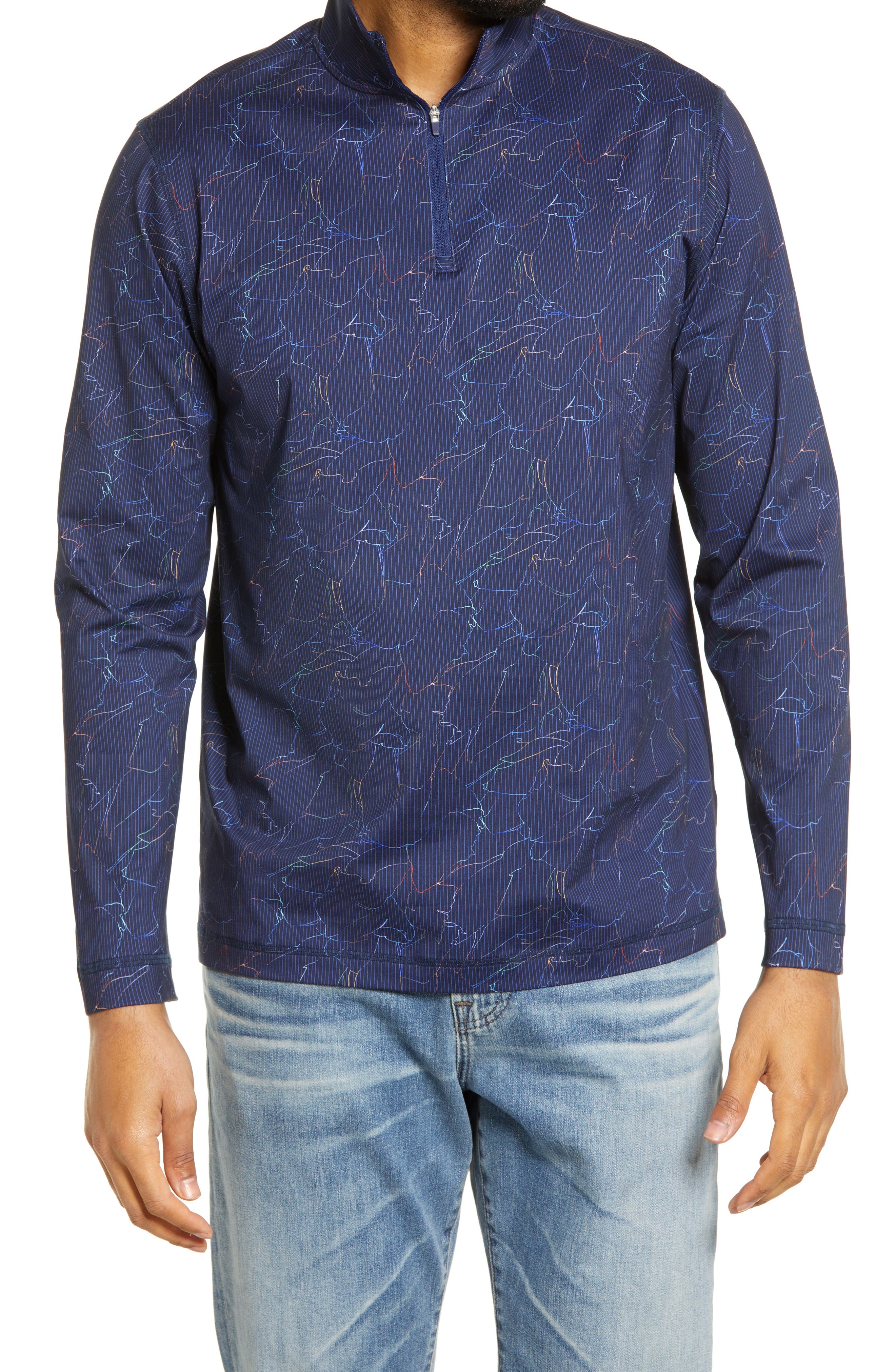 bugatchi quarter zip