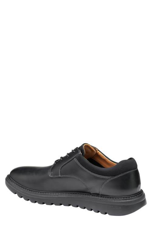 Johnston & Murphy All Good Plain Toe Derby In Black