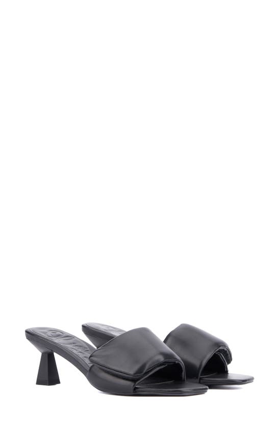 Olivia Miller Allure Sandal In Black