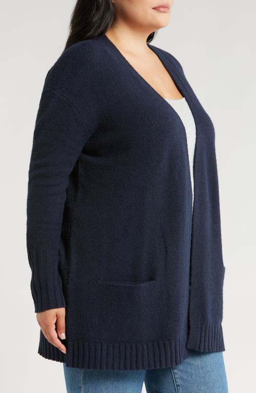 Shop Caslonr Caslon(r) Open Front Cardigan In Navy Blazer