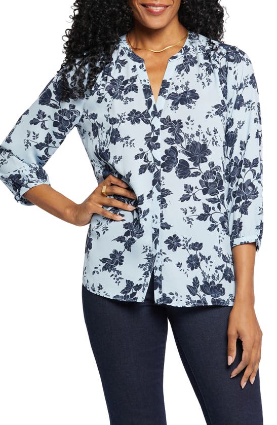 NYDJ PINTUCK BLOUSE