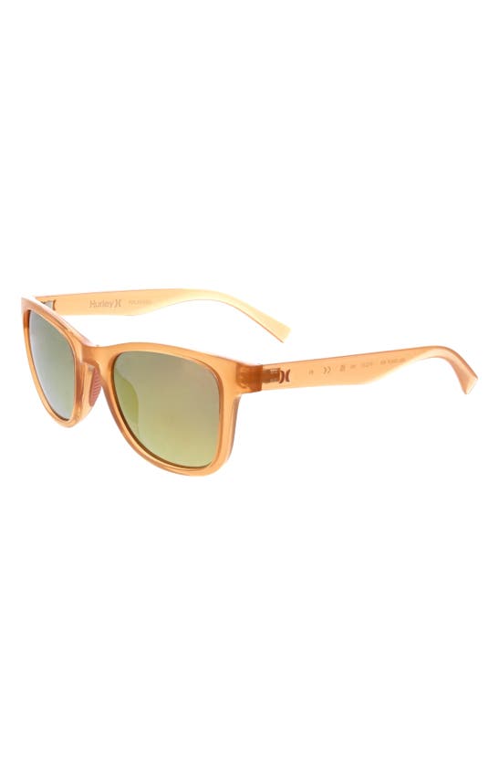 Hurley 51mm Square Sunglasses In Coral