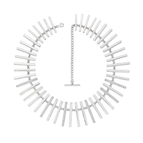 Lucy Quartermaine Women's Solid Sterling Silver Large Key Necklace In Sterling Silver