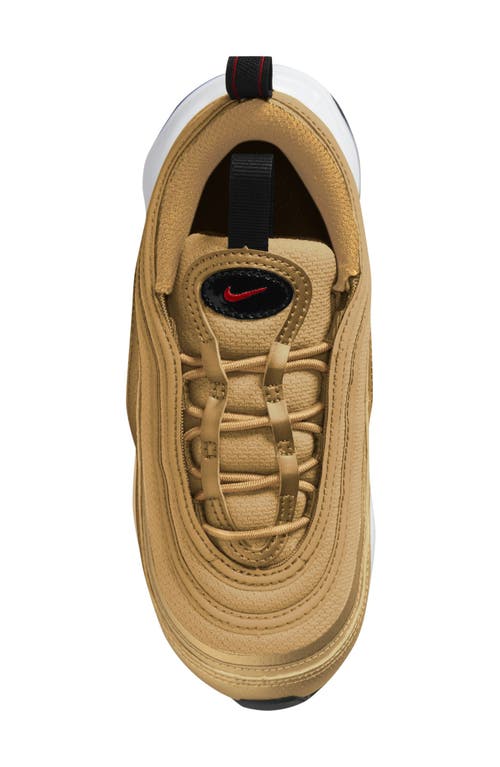 Shop Nike Kids' Air Max 97 Sneaker In Gold/red/black