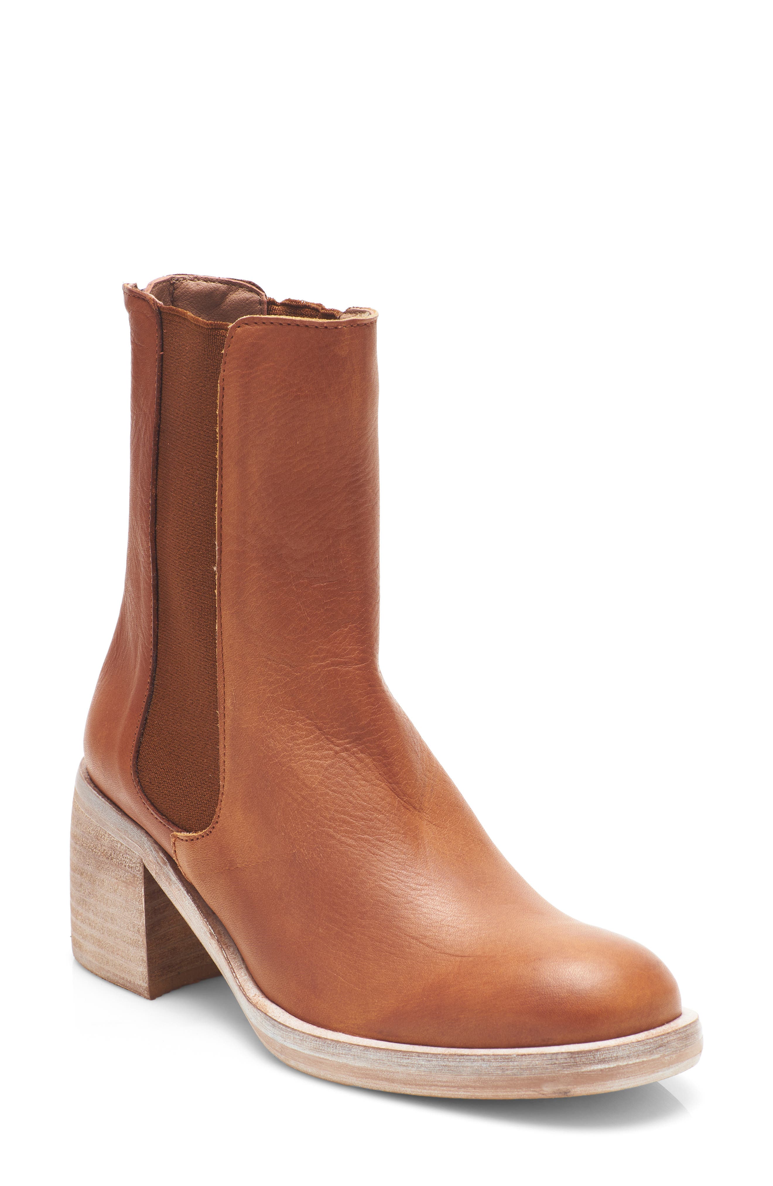 flat tan chelsea boots womens