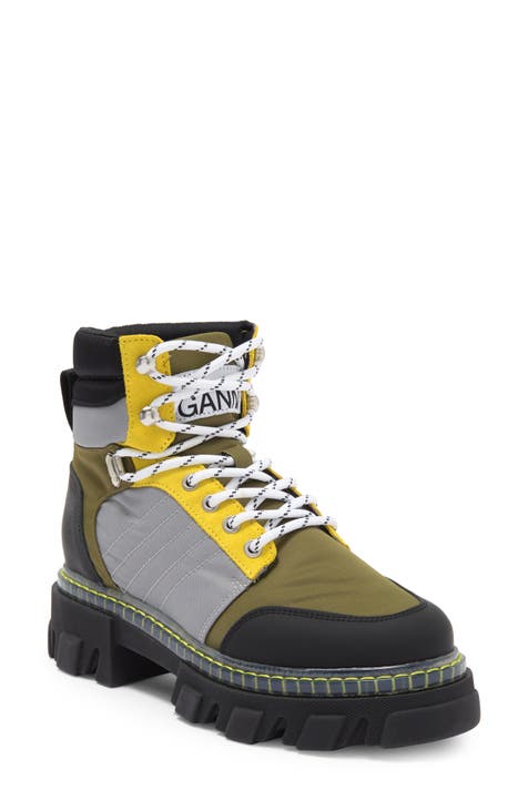 Cleated Lace-Up Hiking Boot (Women)