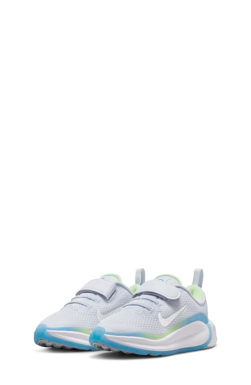 Nike Kidfinity Sneaker In Grey/white/volt
