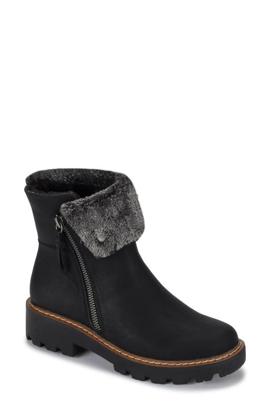 Baretraps Westery Faux Fur Cuff Boot In Black