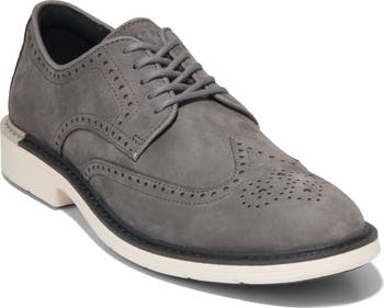Mens wingtip sales shoes wide width